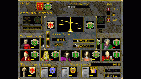 Игра Machiavelli the Prince, скриншот