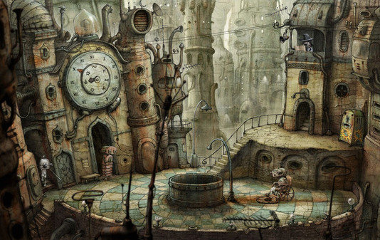 Игра Machinarium, скриншот