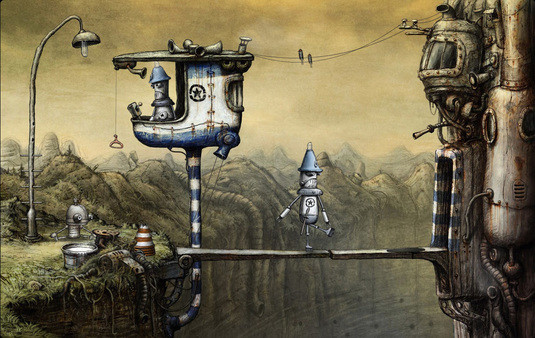 Игра Machinarium, скриншот