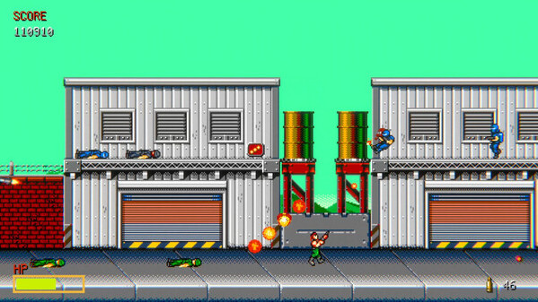 Игра Machine Gun Fury, скриншот