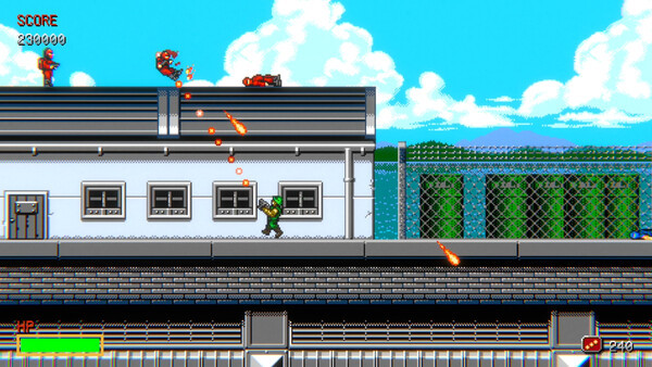 Игра Machine Gun Fury, скриншот