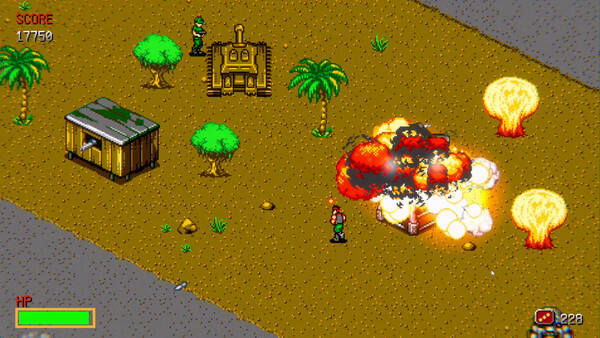 Игра Machine Gun Fury, скриншот