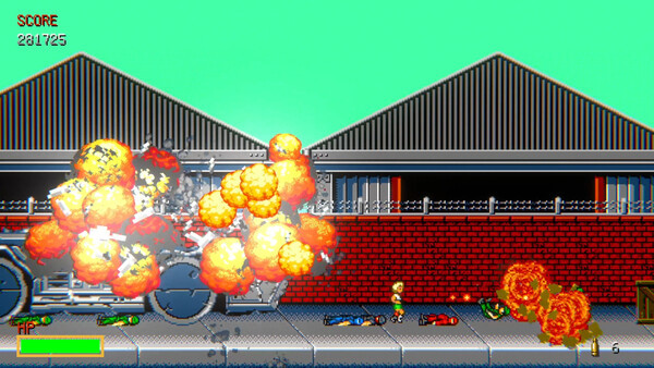 Игра Machine Gun Fury, скриншот