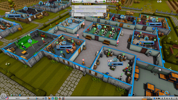 Игра Mad Games Tycoon 2, скриншот