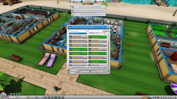 Игра Mad Games Tycoon 2, скриншот