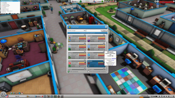 Игра Mad Games Tycoon 2, скриншот