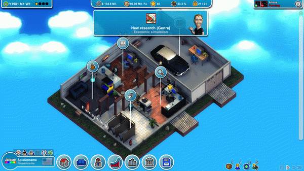 Игра Mad Games Tycoon, скриншот