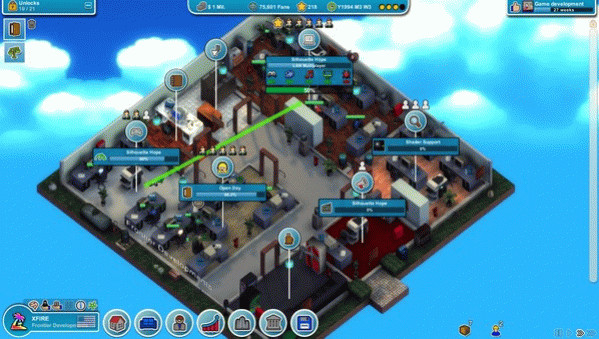 Игра Mad Games Tycoon, скриншот