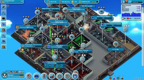 Игра Mad Games Tycoon, скриншот