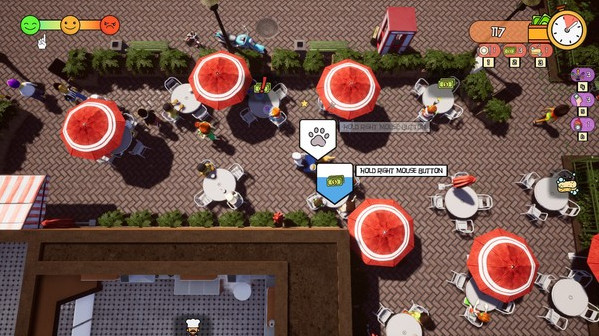 Игра Mad Restaurant People, скриншот