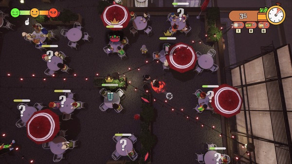Игра Mad Restaurant People, скриншот