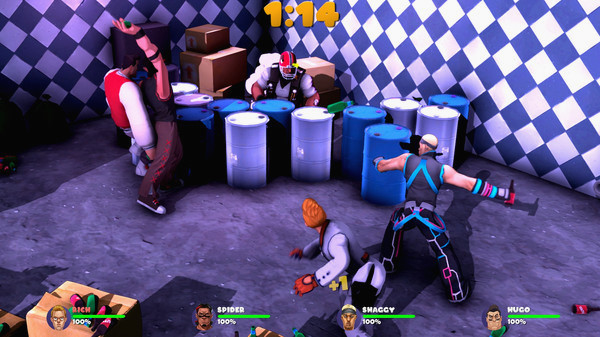 Игра Mad Streets, скриншот