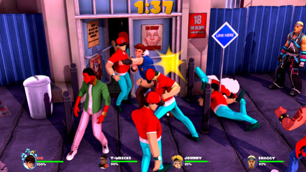 Игра Mad Streets, скриншот