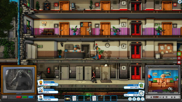 Игра Mad Television Tycoon, скриншот