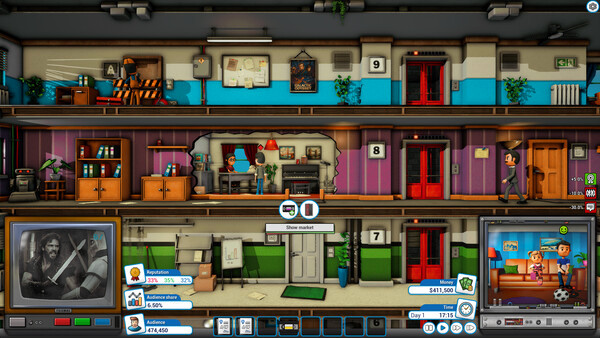 Игра Mad Television Tycoon, скриншот