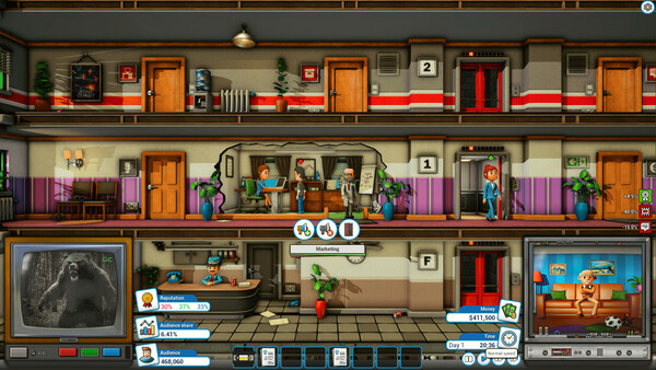 Игра Mad Television Tycoon, скриншот