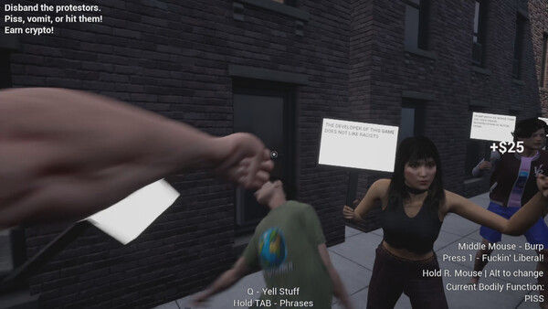Игра MAGA Simulator 2077, скриншот