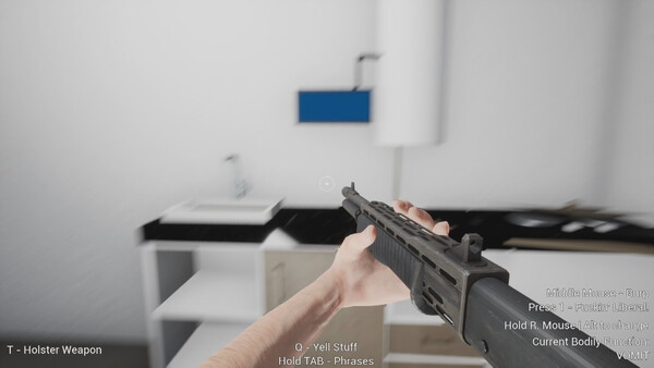 Игра MAGA Simulator 2077, скриншот