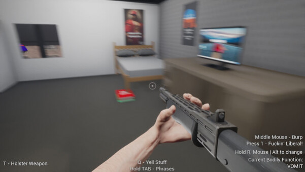 Игра MAGA Simulator 2077, скриншот