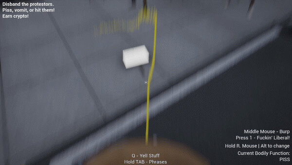 Игра MAGA Simulator 2077, скриншот