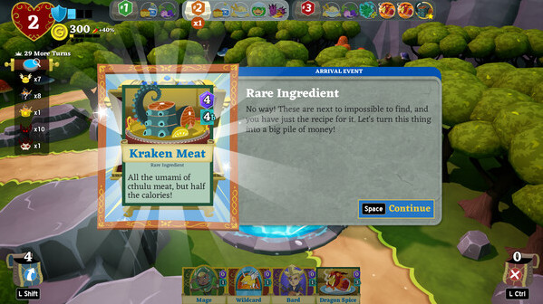 Игра Mage Food Truck, скриншот
