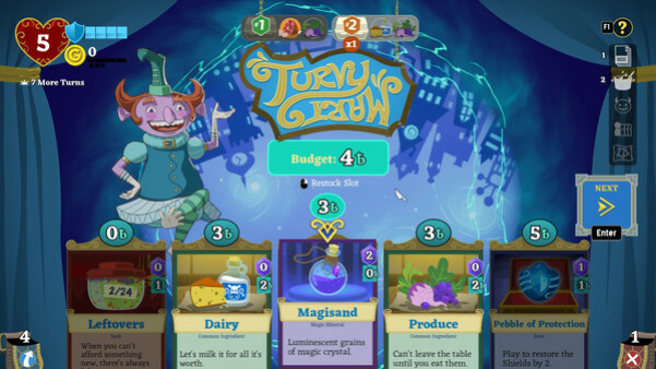 Игра Mage Food Truck, скриншот