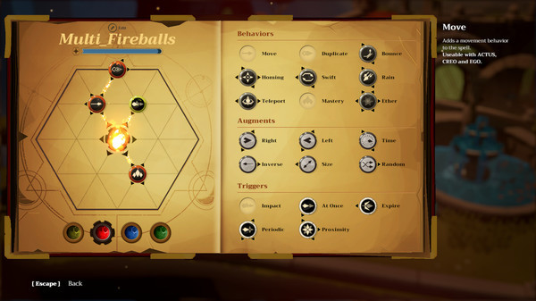 Игра Mages of Mystralia, скриншот