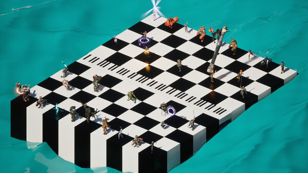 Игра Волшебные шахматы, скриншот