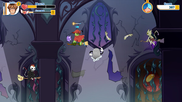 Игра Magic Frog, скриншот