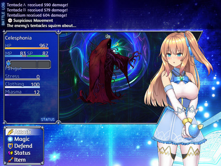 Игра Magical Girl Celesphonia, скриншот