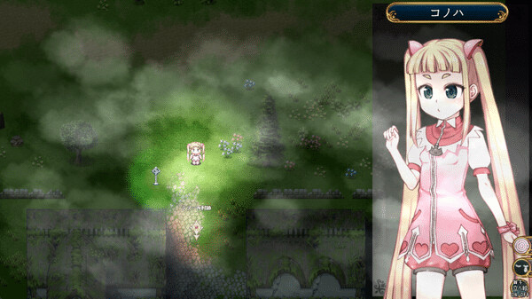 Игра Magical Girl Konoha, скриншот