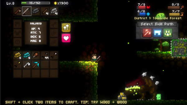 Игра Magicite, скриншот