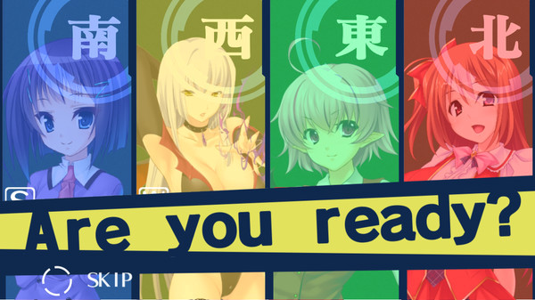 Игра Mahjong Pretty Girls Battle, скриншот