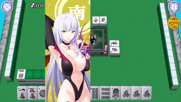 Игра Mahjong Pretty Girls Battle, скриншот
