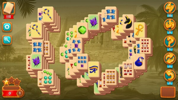 Игра Mahjong Riddles: Egypt, скриншот