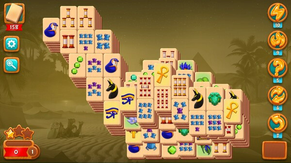 Игра Mahjong Riddles: Egypt, скриншот