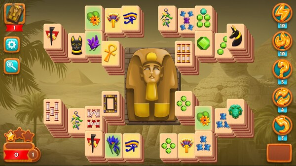 Игра Mahjong Riddles: Egypt, скриншот
