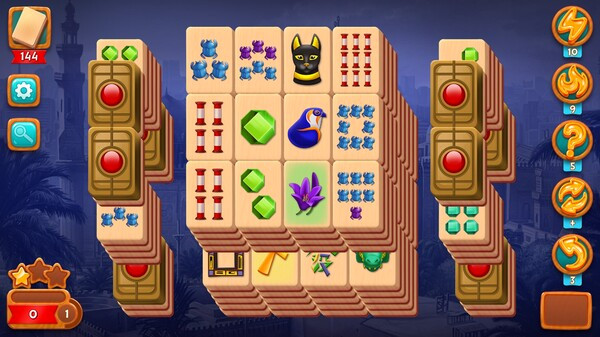Игра Mahjong Riddles: Egypt, скриншот