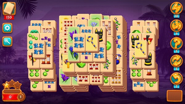 Игра Mahjong Riddles: Egypt, скриншот