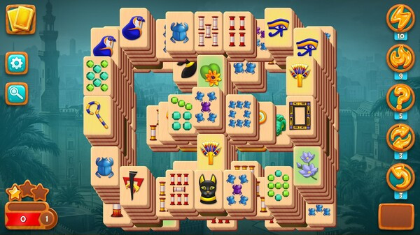Игра Mahjong Riddles: Egypt, скриншот