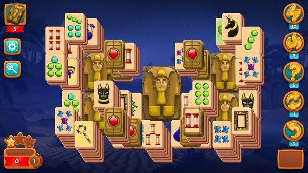 Игра Mahjong Riddles: Egypt, скриншот