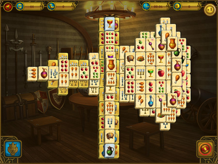 Игра Mahjong Royal Towers, скриншот