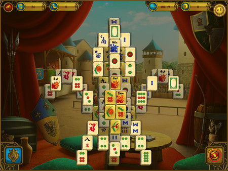 Игра Mahjong Royal Towers, скриншот