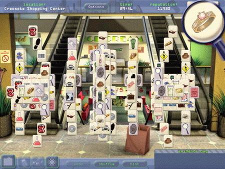Игра Mahjongg Investigations: Under Suspicion, скриншот