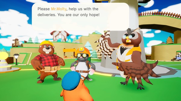 Игра Mail Mole, скриншот