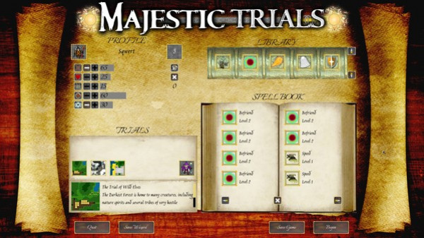Игра Majestic Trials, скриншот