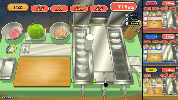 Игра Make it! Gyoza, скриншот
