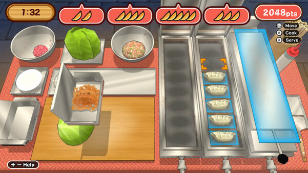 Игра Make it! Gyoza, скриншот