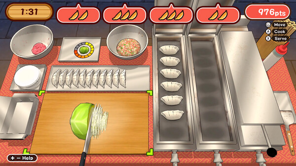 Игра Make it! Gyoza, скриншот