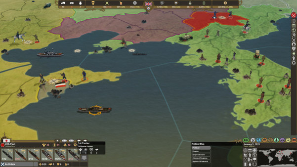 Игра Making History: Первая мировая война, скриншот